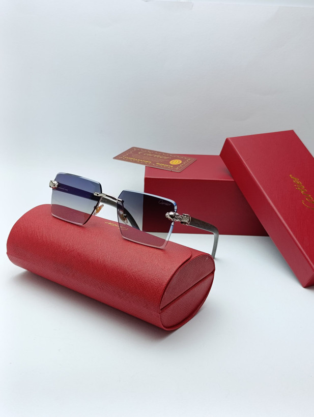 عینک آفتابی اسپرت کارتیر کدD24786s | ظرافت محض،بدون قاب؛نگاهی به سبک Cartier