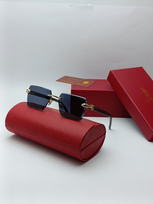 عینک آفتابی اسپرت کارتیر کدD24786s | ظرافت محض،بدون قاب؛نگاهی به سبک Cartier