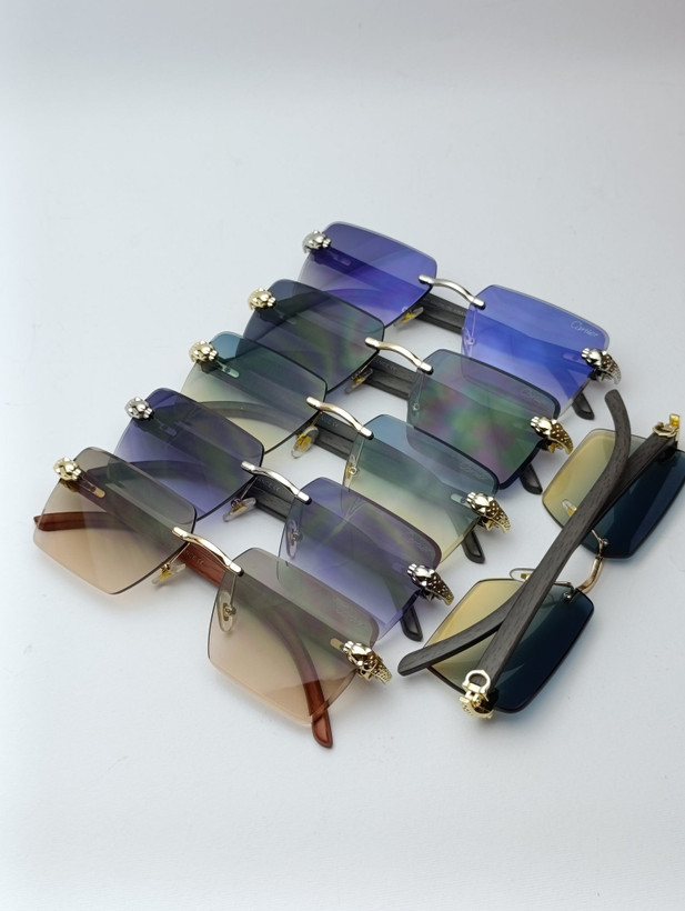 عینک آفتابی اسپرت کارتیر کدD24786s | ظرافت محض،بدون قاب؛نگاهی به سبک Cartier